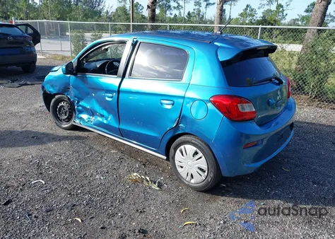 2020 Mitsubishi Mirage Es z USA, uszkodzony, nr VIN ML32A3HJ3LH004573